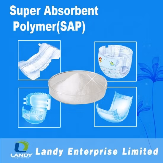 Billigeres chinesisches superabsorbierendes Polymer für Babywindeln